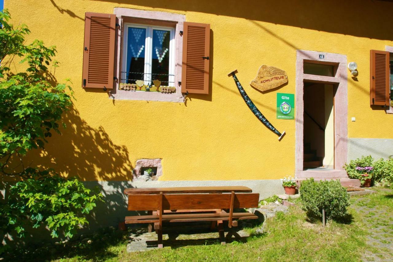 Gite Schlitteur Et Sapiniere Breitenbach Exterior photo